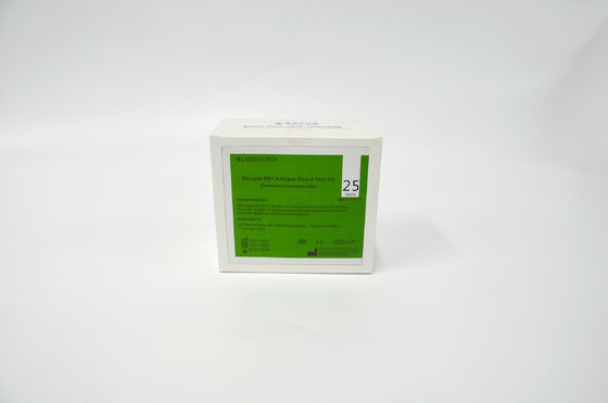 95% Akurasi White Dengue NS1 Antigen Test Kit Rapid Chromatographic Immunoassay