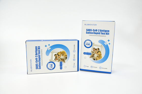 Kit Tes Air Liur Antigen RTK Akurasi Tinggi Tes Mandiri Diagnostik Cepat