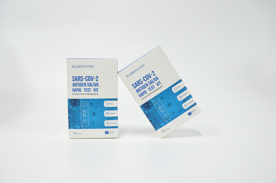 Kit Uji Antigen Air Liur Profesional yang Nyaman OEM ODM