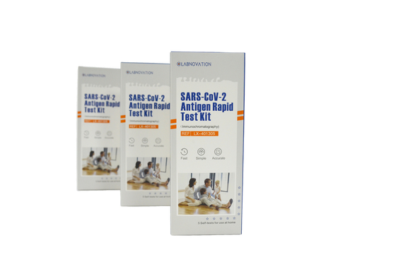 Kit Pengujian Rumah Antigen SARS-CoV-2 Akurasi 99,30% 79*37*200MM
