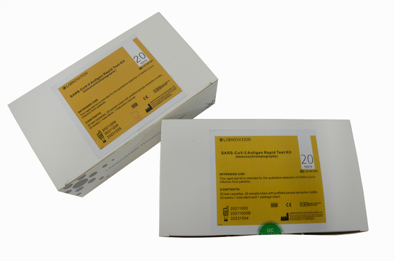 Rapid Antigen Test Kit CoV-19 Antigen Rapid Test Kit Akurasi 99% 20 Tes Per Kotak