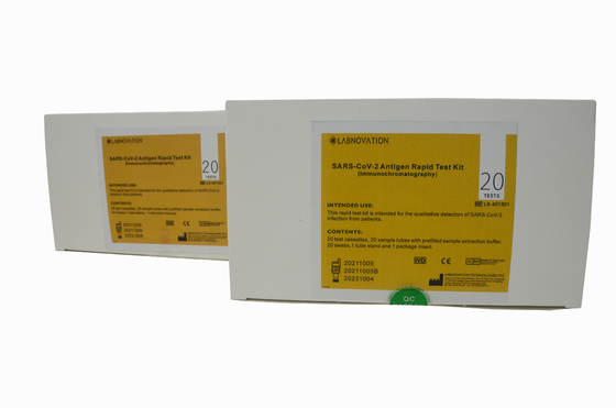 Kit Tes Cepat Antigen SARS-CoV-2 Sensitivitas Tinggi Akurasi 99% Penggunaan Professionla