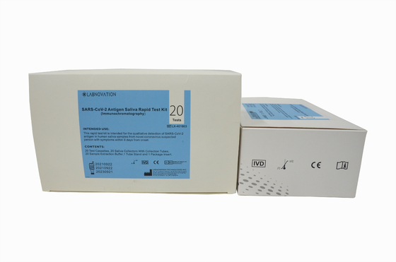 ODM Covid-19 KKM Approved Saliva Test Kit 99,00% Spesifisitas