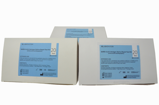 Labnovation Kaset Saliva Antigen Rapid Test Kit Akurasi 98,02%