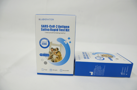 Kit Uji Diri Antigen Putih ISO9001 CoV-19 Non Invasif