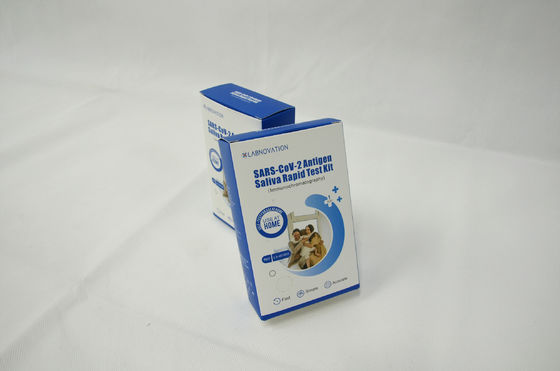 CE ISO13485 COVID-19 RTK Saliva Self Test Kit Untuk Diagnostik IN VITRO