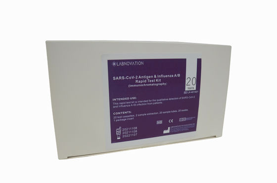 Orofaringeal Swab Combo Influenza AB Rapid Test Kit ISO9001