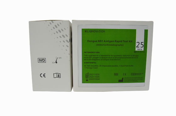 25 Tes Medis Dengue NS1 Rapid Test Kit OEM ODM