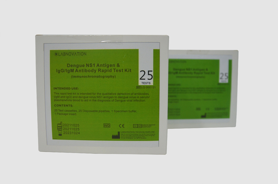 IgG IgM Antibodi Dengue Combo Rapid Test Kit Kaset NS1 Antigen Test Kit
