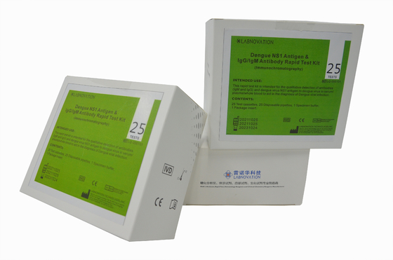 NS1 Dengue Antigen Antibody Test Kit Tes Igg Igg Dengue Cepat Profesional