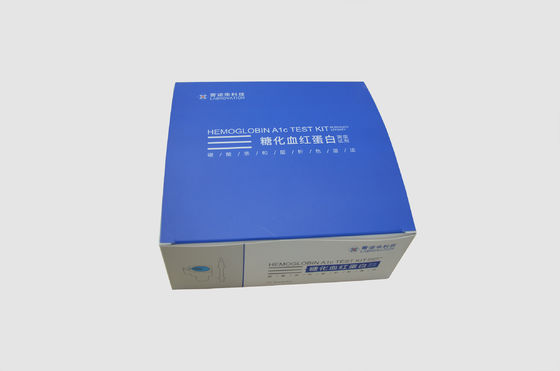 LD100 POCT Hematologi HbA1c Test Analyzer Boronate Affinity Hemoglobin A1c Test Kit