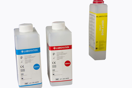 PE-6800 PE-6300 PE-6000 Hematologi Reagen Untuk Procan 3 Bagian Diff Analyzers