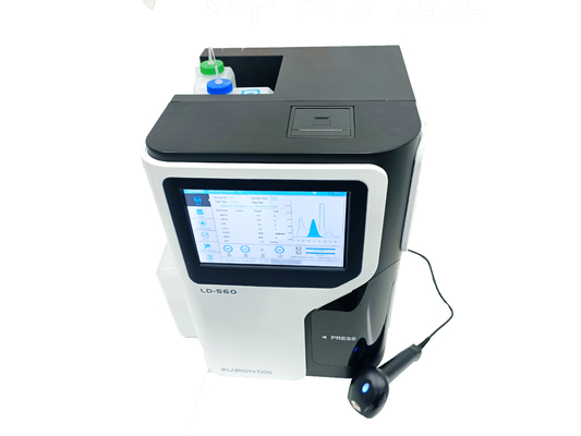 Penganalisis HbA1c LD-560 Penganalisis Otomatis Penuh Untuk Pengujian HbA1c CV Bersertifikat Ganda
