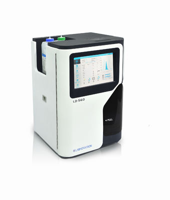 kualitas  Fully Automated HbA1c Analyzer HPLC Method Best Performance CV<2% Stable And Efficient pabrik