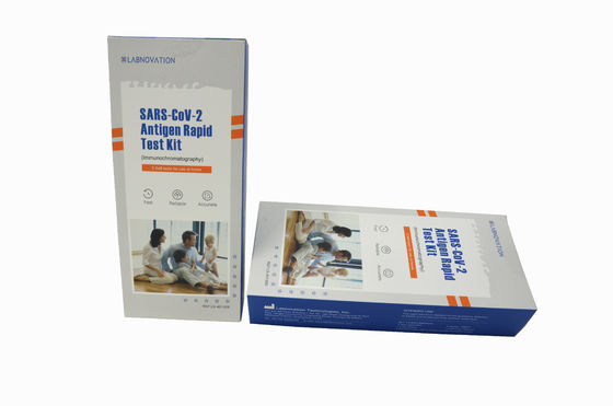kualitas  SARS-CoV-2 Antigen Rapid Test Kit SARS-CoV-2 Antigen Self Test Kit With 5 Tests pabrik