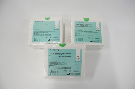 20 PCS SARS-CoV-2 Antibodi Rapid Test Kit Imunokromatografi