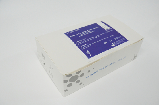 CE Disposable Nasal Swab Influenza AB Test Kit Untuk Diagnostik IN VITRO