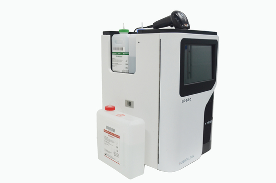 90 Detik 420nm HbA1c Test Analyzer Peralatan Hematologi Modular Penuh