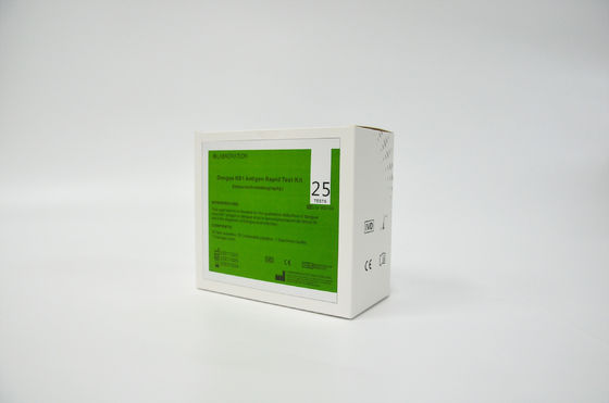 95% Akurasi White Dengue NS1 Antigen Test Kit Rapid Chromatographic Immunoassay