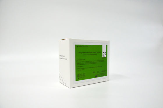 95% Akurasi White Dengue NS1 Antigen Test Kit Rapid Chromatographic Immunoassay