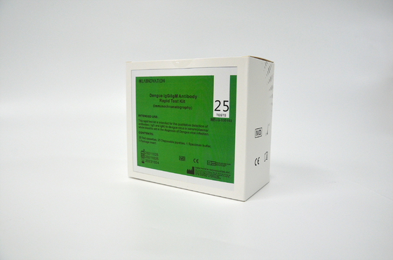 95% Akurasi 30ul Antibody IgG IgM Test Kit Untuk Infeksi Virus Dengue