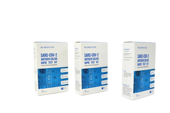 OEM ODM 1 Uji Kit Deteksi Antigen Profesional Air liur