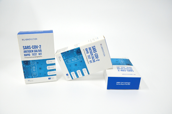 OEM ODM 1 Uji Kit Deteksi Antigen Profesional Air liur