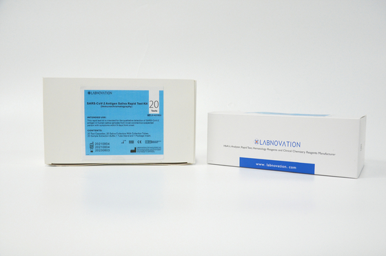 Kit Uji Antigen Air Liur Cepat 15 Menit Perangkat Uji Cepat Ag Universal