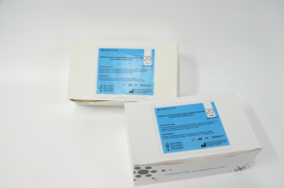 IVD SARS-CoV-2 20 Tes Profesional ART Self Test Kit ISO9001
