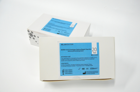 IVD SARS-CoV-2 20 Tes Profesional ART Self Test Kit ISO9001