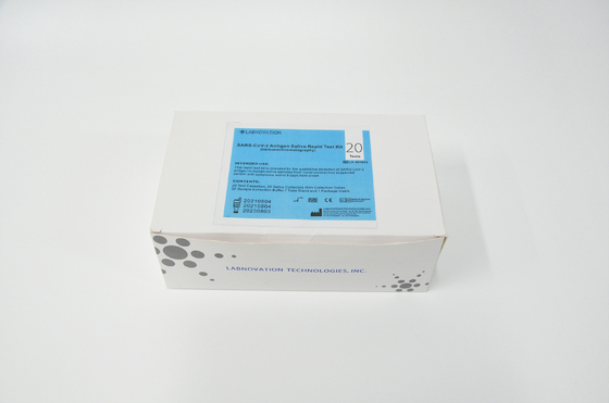 Kaset Satu Langkah Rapid Test Kit SARS-CoV-2 Alat Uji Saliva Rtk Nyaman
