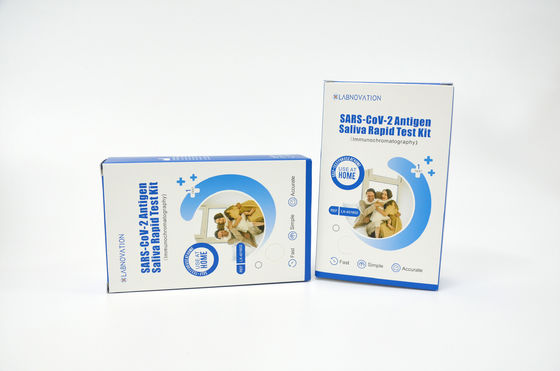 CoV-2 Persnoal Saliva RTK Home Test Kit Single Pack Self Test