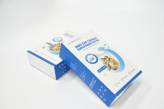 Reaksi Cepat SARS-CoV-2 Saliva Home Test Kit Tes RTK Akurasi Tinggi Di Rumah