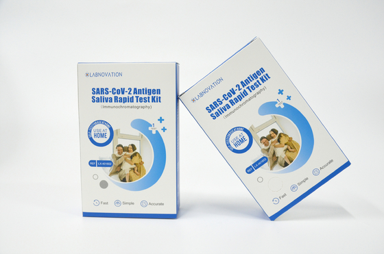 99% Spesifisitas Self Collection Saliva Test Home Kit ISO13485