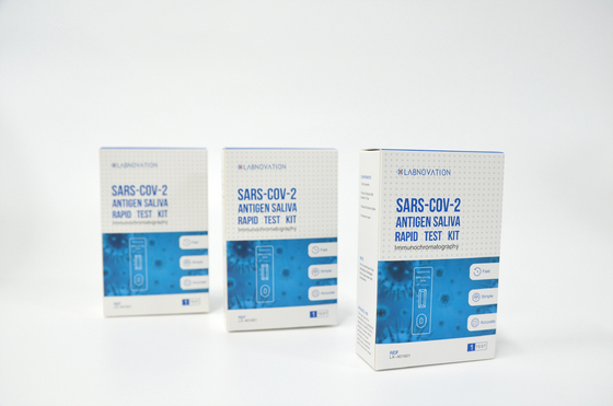 Kit Uji Antigen Air Liur Profesional yang Nyaman OEM ODM
