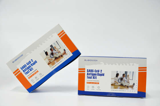 Uji Labnovation 98,50 Persen Sensitivitas 20 Uji Antigen Self Test Kit Untuk Perjalanan