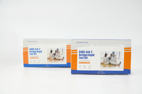 Nasal Swab CoV 19 Plastik Antigen Self Test Kit OEM ODM
