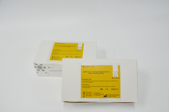 Orofaringeal 98,04% Sensit Rapid Antigen Kit Uji Labnovation Profesional