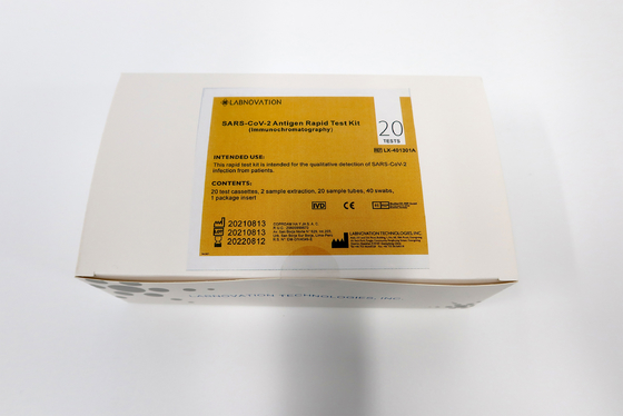 Labnovation Kit Tes Cepat Antigen SARS-CoV-2 Deteksi Kualitatif Satu Langkah
