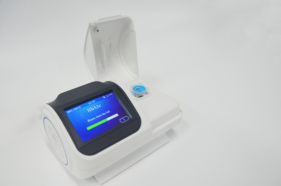 POCT One Step HbA1c Test Analyzer Mesin Uji Hemoglobin Berkelanjutan
