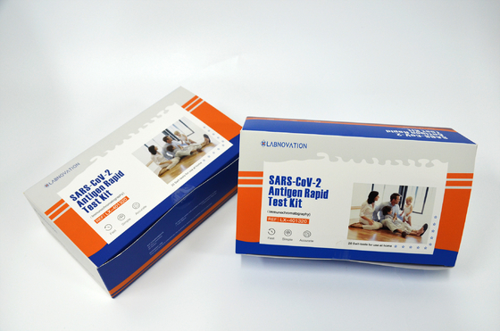 Kit Deteksi Cepat Antigen COVID-19 ISO13485 Kelembaban 60%