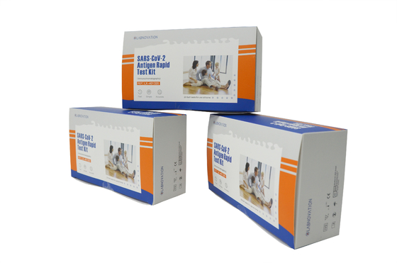 CE MSDS SARS-CoV-2 Antigen Self Test Kit Kekhususan 100,00%