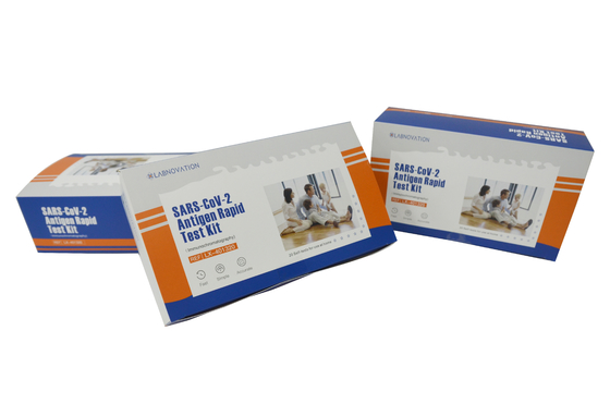 CE MSDS SARS-CoV-2 Antigen Self Test Kit Kekhususan 100,00%