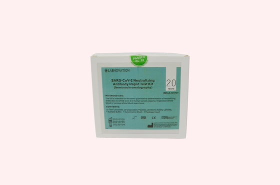 Kit Uji Antibodi Penetralisir COVID-19 20PCS Untuk Penggunaan Profesional