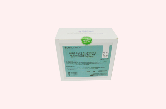 Kit Uji Antibodi Penetralisir COVID-19 20PCS Untuk Penggunaan Profesional