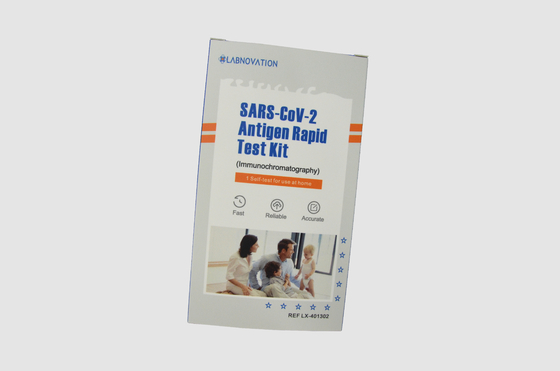 Nasal Swab SARS COV 2 Antigen Rapid Test Kit CE Bersertifikat Operasi Sederhana