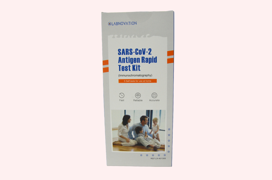 CoV-19 Antigen Rapid Test Kit Aman Handal 15 Menit Antigen Self Test Kit 5PCS Self Testing