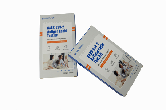 Single Packing Antigen Self Test Kit Sertifikasi CE Untuk SARS-CoV-2