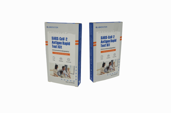 Labnovation SARS CoV 2 Antigen Rapid Test Kit Spesimen Nasal Untuk Self Test