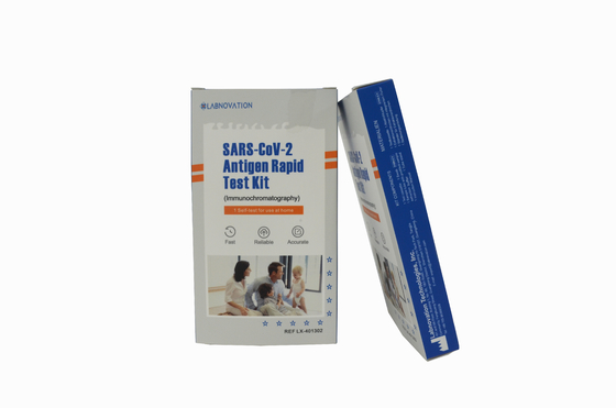 Single Packing Antigen Self Test Kit Mendeteksi SARS-CoV-2 Nucleocapsid CE Bersertifikat